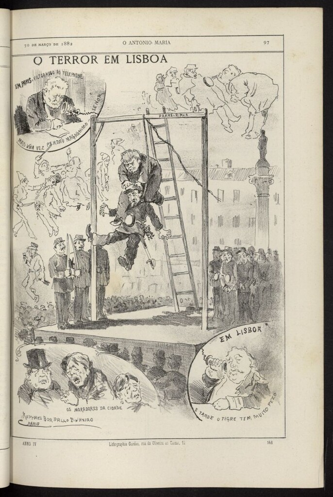 Miniatura de O António Maria del 30 de marzo de 1882, nº 148