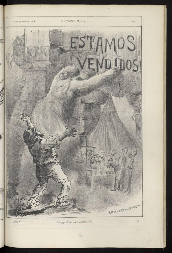 Miniatura de O António Maria del 29 de junio de 1882, nº 161