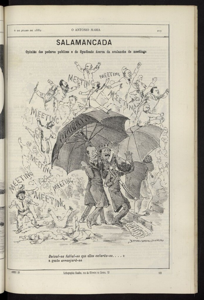 Miniatura de O António Maria del 6 de julio de 1882, nº 162