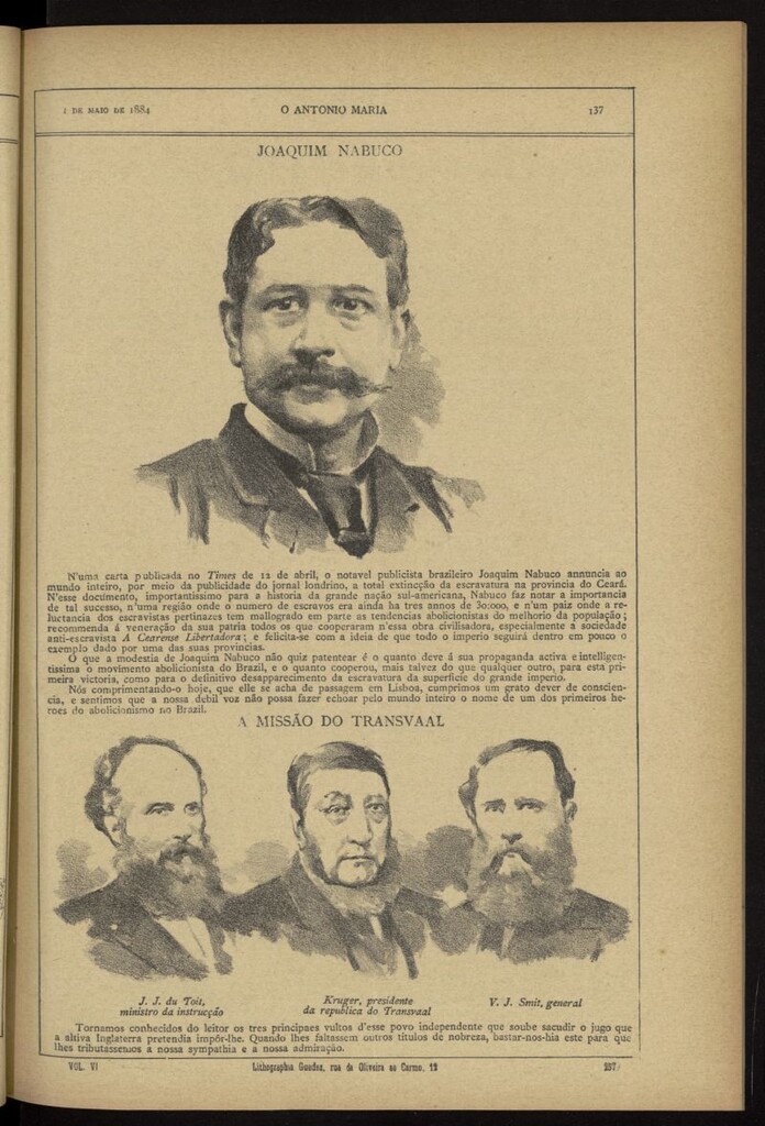 Miniatura de O António Maria del 1 de mayo de 1884, nº 257