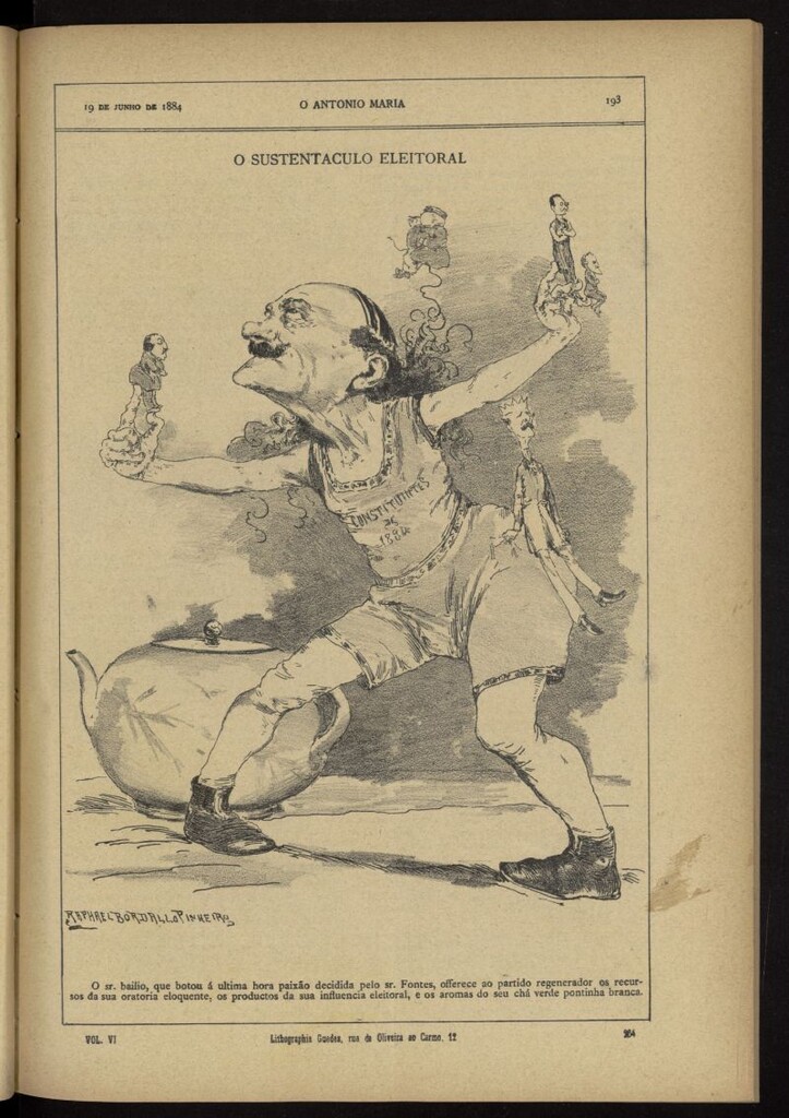 Miniatura de O António Maria del 19 de junio de 1884, nº 264