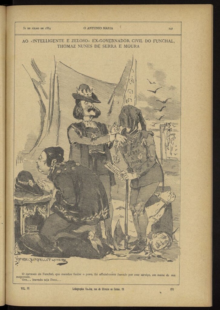 Miniatura de O António Maria del 31 de julio de 1884, nº 270