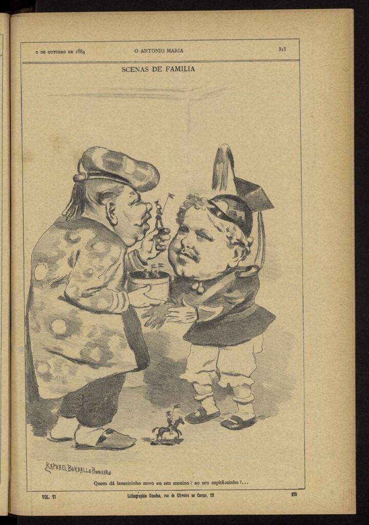 Miniatura de O António Maria del 2 de octubre de 1884, nº 279