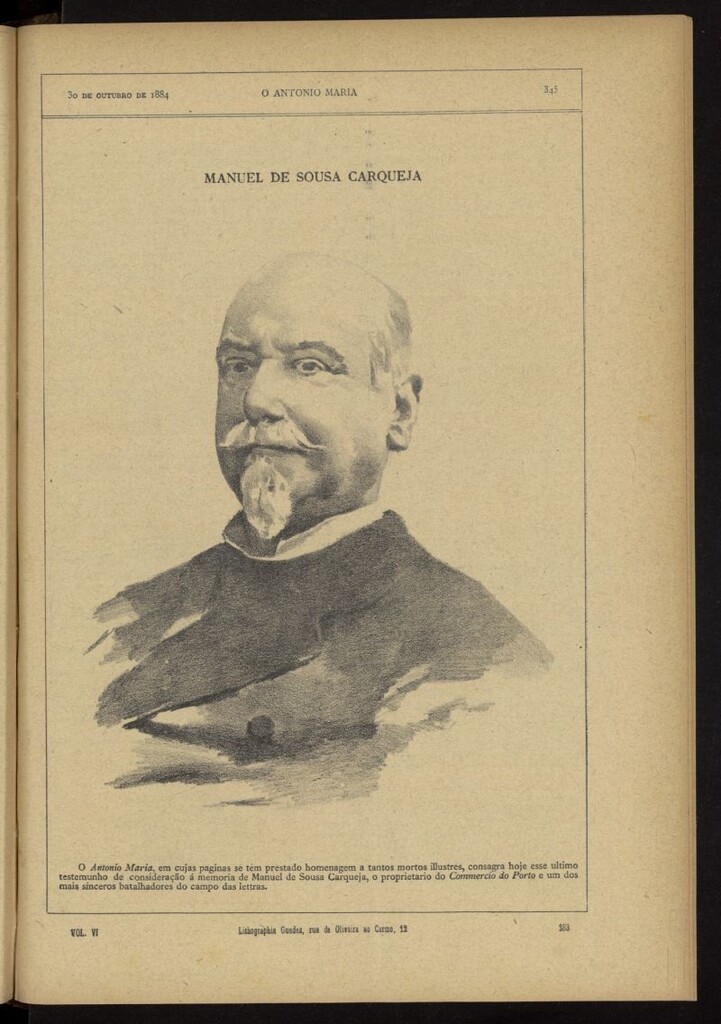 Miniatura de O António Maria del 30 de octubre de 1884, nº 283