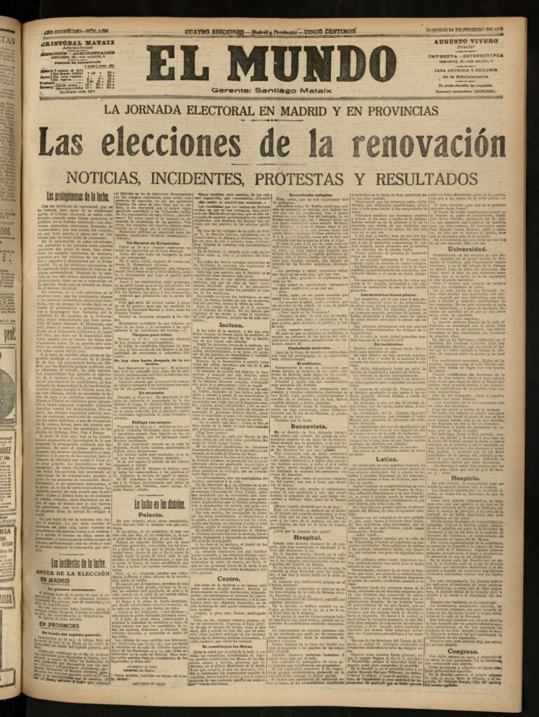 Miniatura de El Mundo del 24 de febrero de 1918