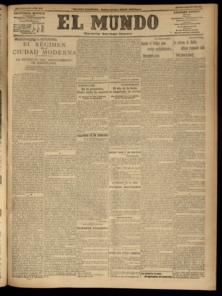 Miniatura de El Mundo del 9 de mayo de 1918