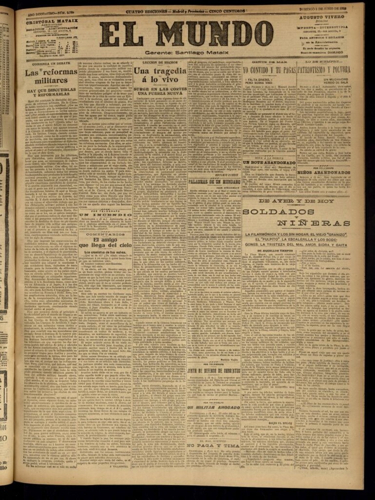 Miniatura de El Mundo del 2 de junio de 1918