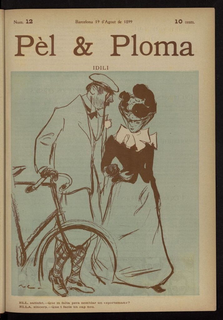 Miniatura de Pel & Ploma del 19 de agosto de 1899, nº 12
