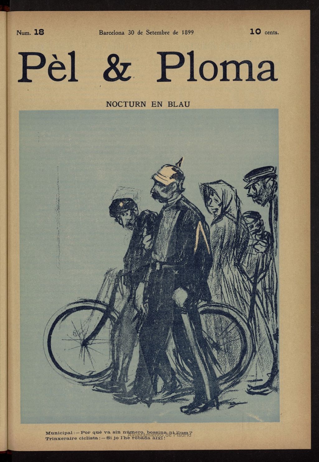 Miniatura de Pel & Ploma del 30 de septiembre de 1899, nº 18