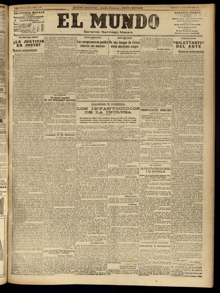 Miniatura de El Mundo del 16 de junio de 1918