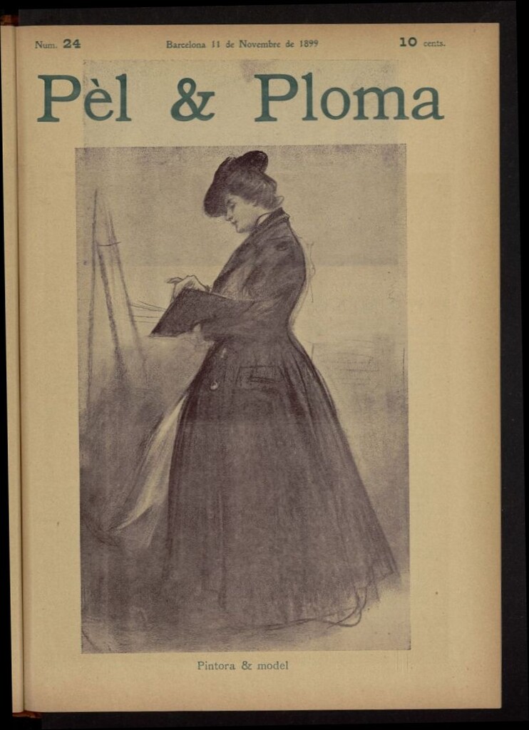 Miniatura de Pel & Ploma del 11 de noviembre de 1899, nº 24