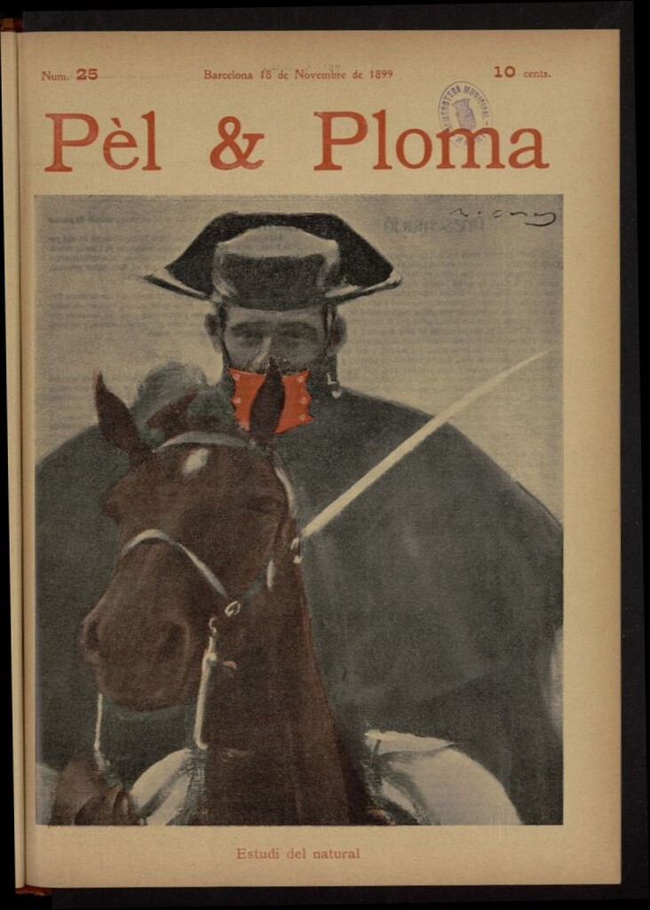 Miniatura de Pel & Ploma del 18 de noviembre de 1899, nº 25