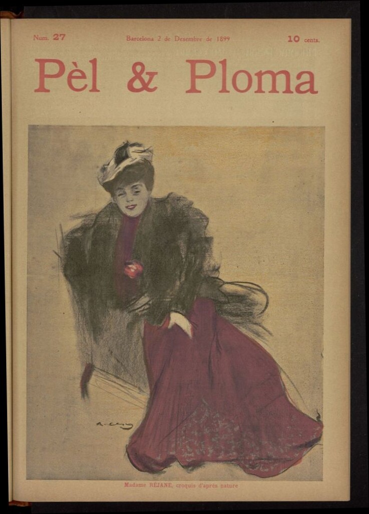 Miniatura de Pel & Ploma del 2 de diciembre de 1899, nº 27