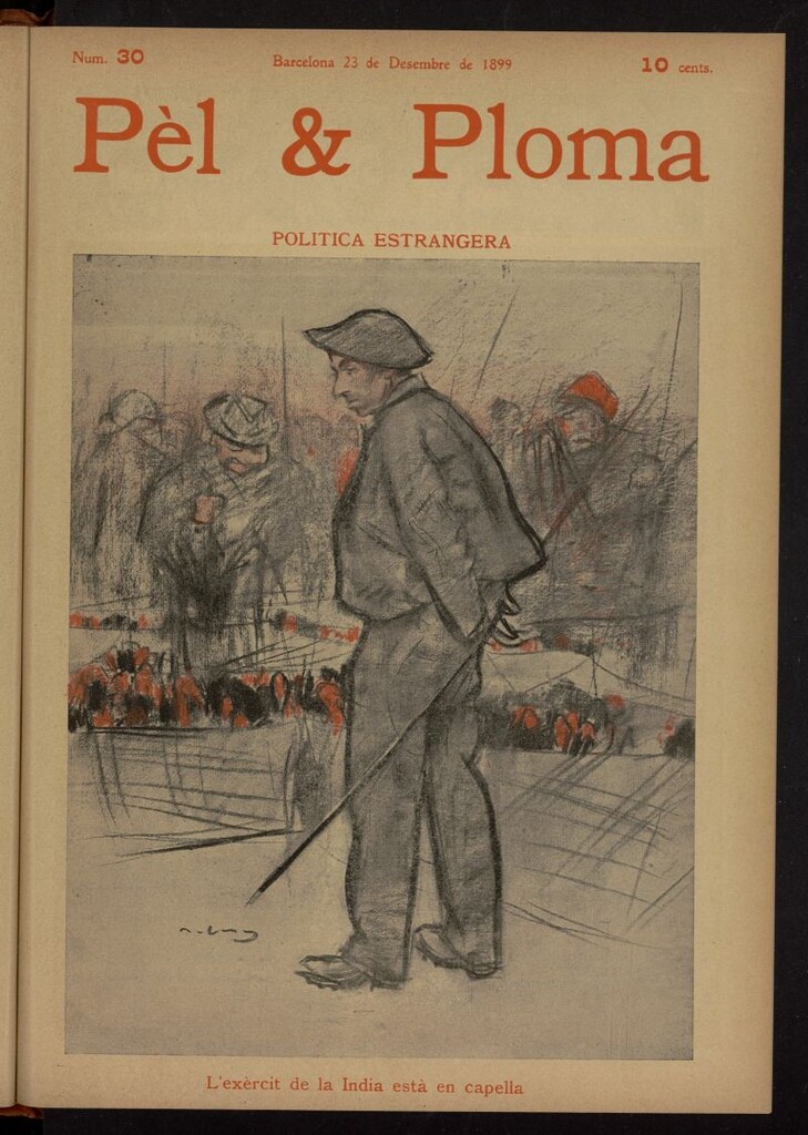 Miniatura de Pel & Ploma del 23 de diciembre de 1899, nº 30