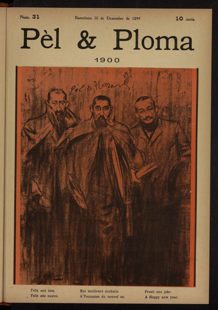 Miniatura de Pel & Ploma del 30 de diciembre de 1899, nº 31
