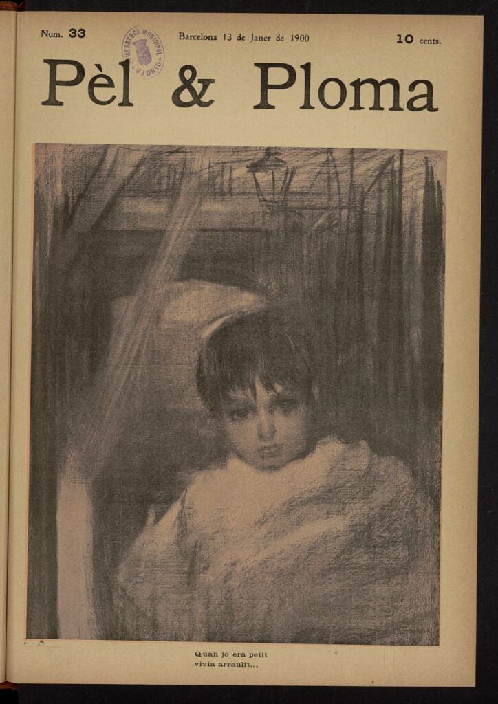 Miniatura de Pel & Ploma del 13 de enero de 1900, nº 33