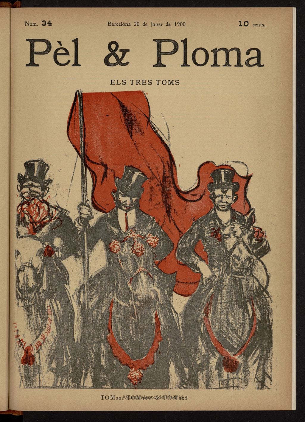 Miniatura de Pel & Ploma del 20 de enero de 1900, nº 34