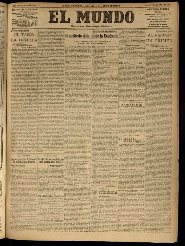 Miniatura de El Mundo del 26 de junio de 1918
