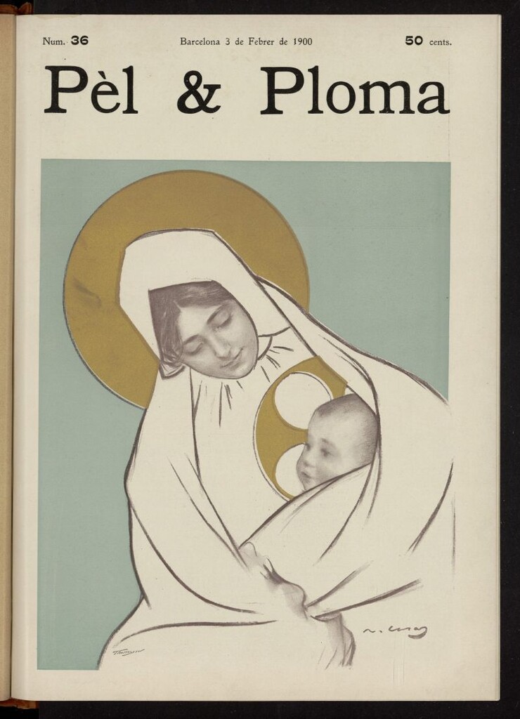 Miniatura de Pel & Ploma del 3 de febrero de 1900, nº 36