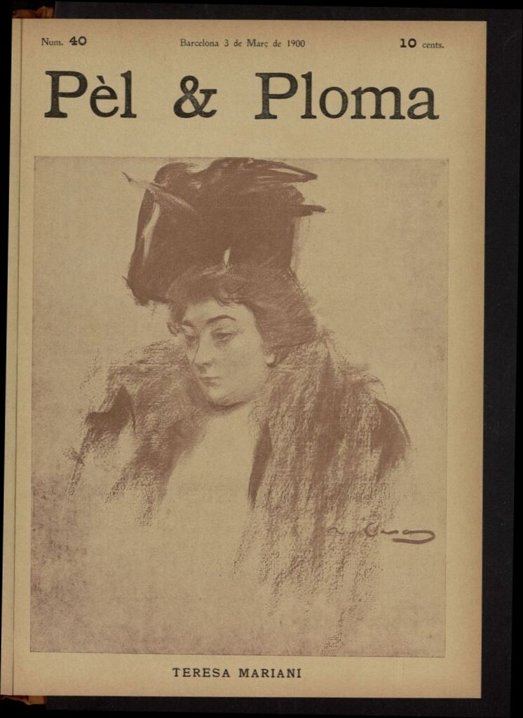 Miniatura de Pel & Ploma del 3 de marzo de 1900, nº 40