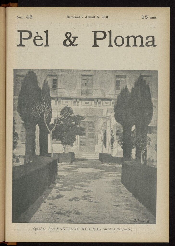 Miniatura de Pel & Ploma del 7 de abril de 1900, nº 45