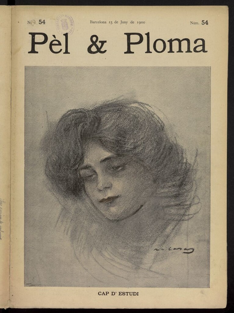 Miniatura de Pel & Ploma del 15 de junio de 1900, nº 54