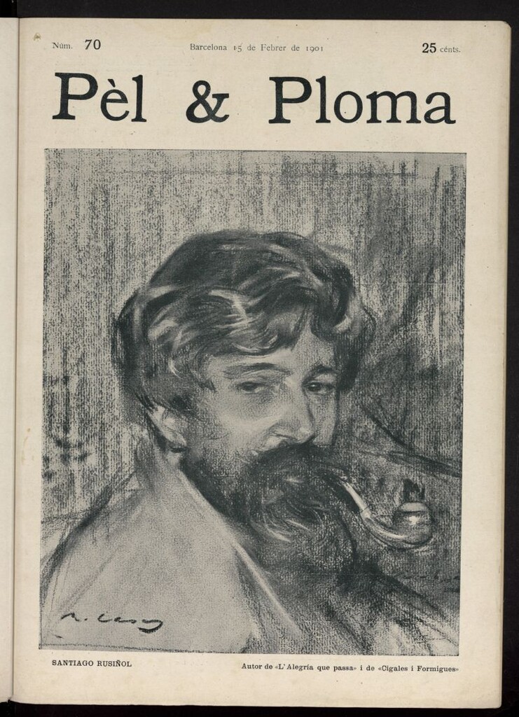 Miniatura de Pel & Ploma del 15 de febrero de 1901, nº 70