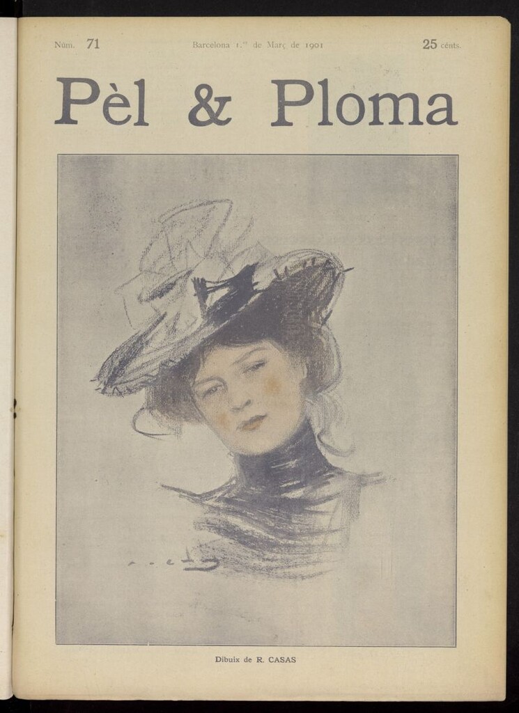 Miniatura de Pel & Ploma del 1 de marzo de 1901, nº 71