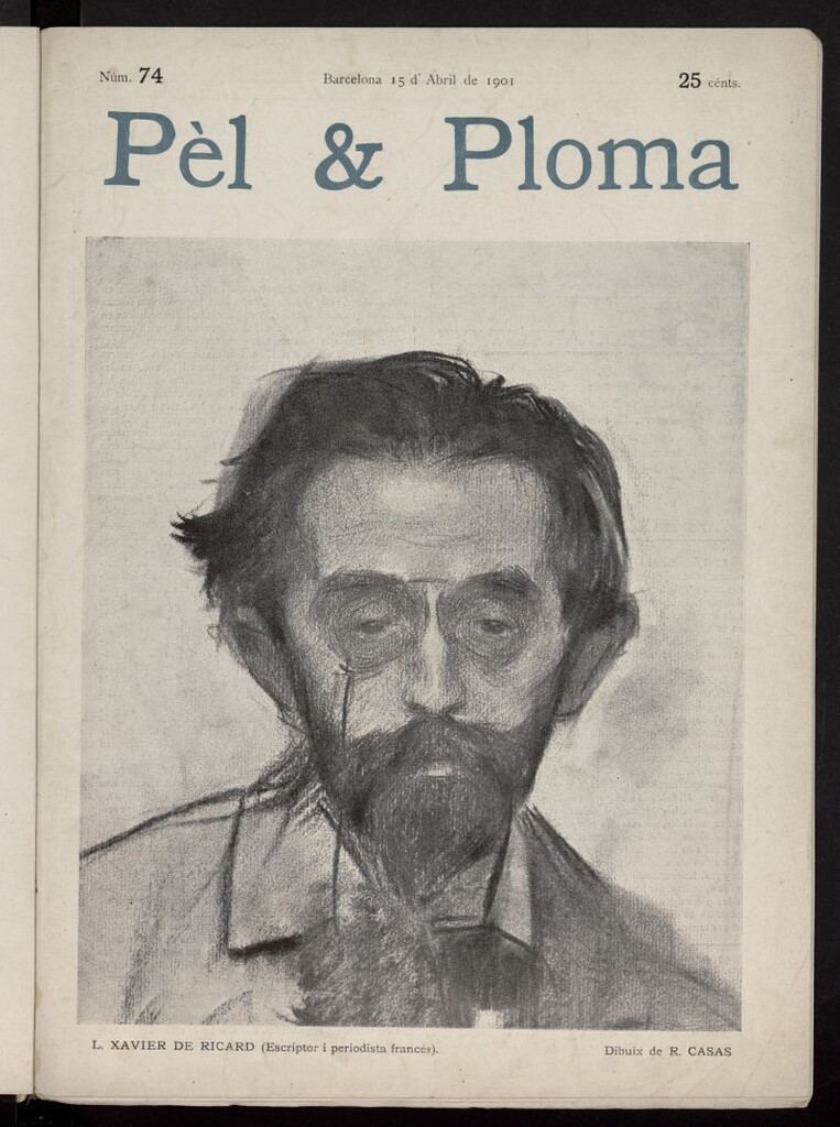 Miniatura de Pel & Ploma del 15 de abril de 1901, nº 74