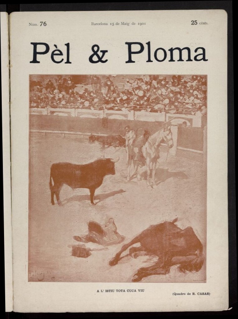 Miniatura de Pel & Ploma del 15 de mayo de 1901, nº 76