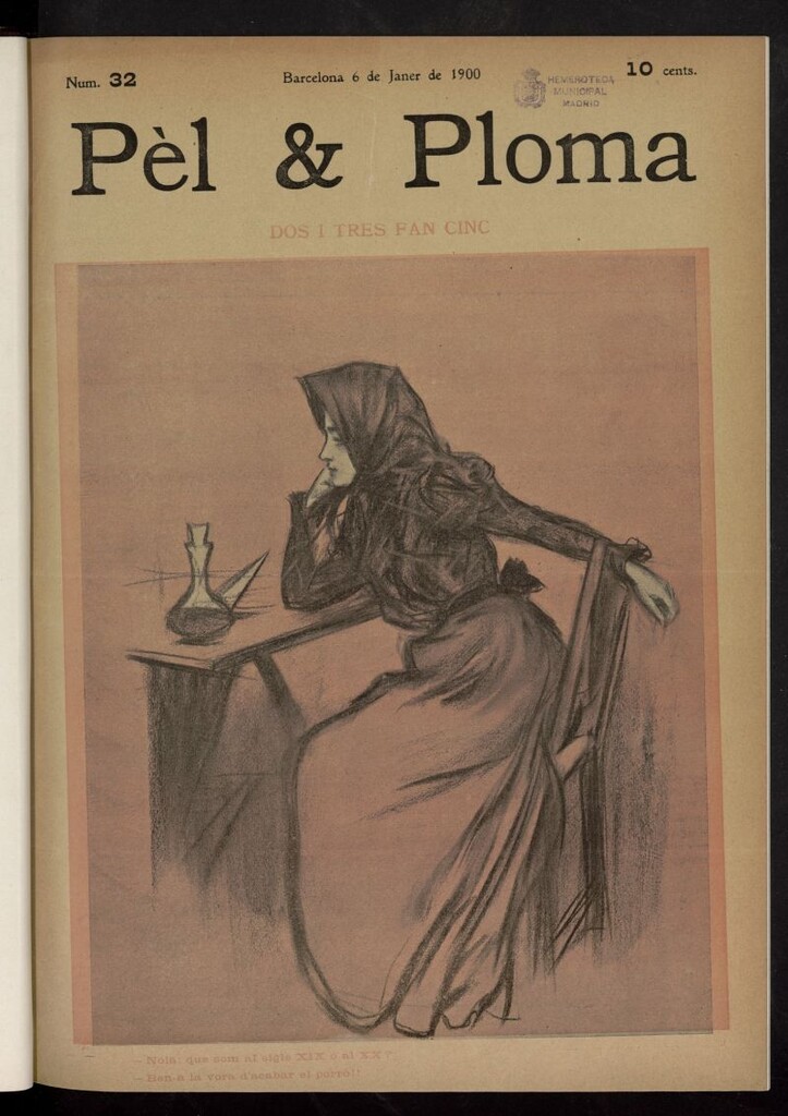 Miniatura de Pel & Ploma del 6 de enero de 1900, nº 32