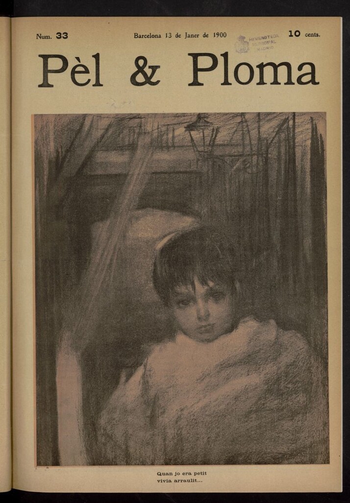 Miniatura de Pel & Ploma del 13 de enero de 1900, nº 33