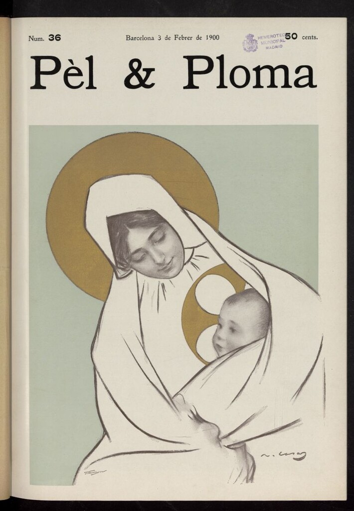Miniatura de Pel & Ploma del 3 de febrero de 1900, nº 36