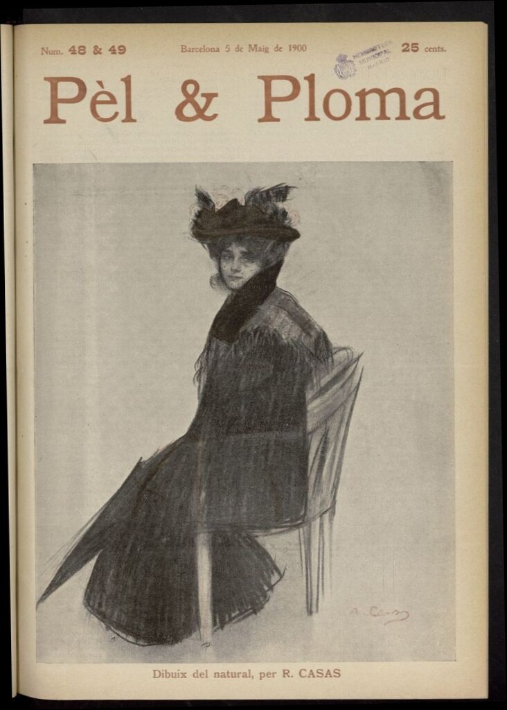 Miniatura de Pel & Ploma del 5 de mayo de 1900, nº 48 y 49