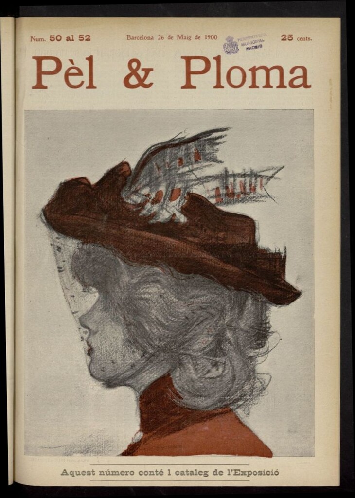 Miniatura de Pel & Ploma del 26 de mayo de 1900, nº 50 al 52