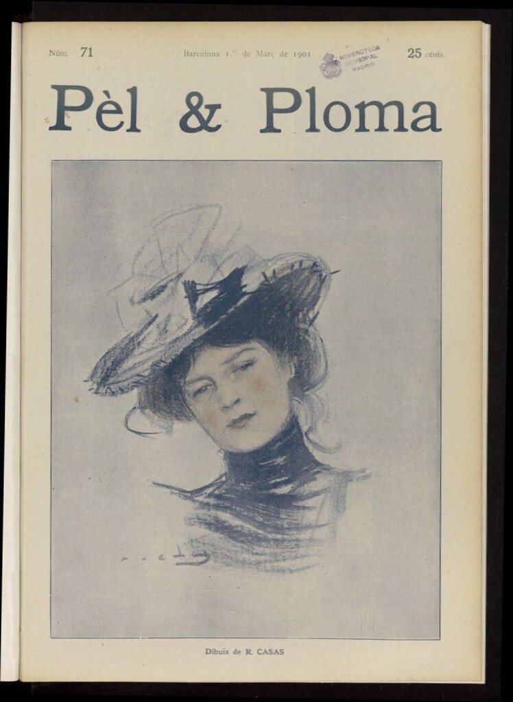 Miniatura de Pel & Ploma del 1 de marzo de 1901, nº 71