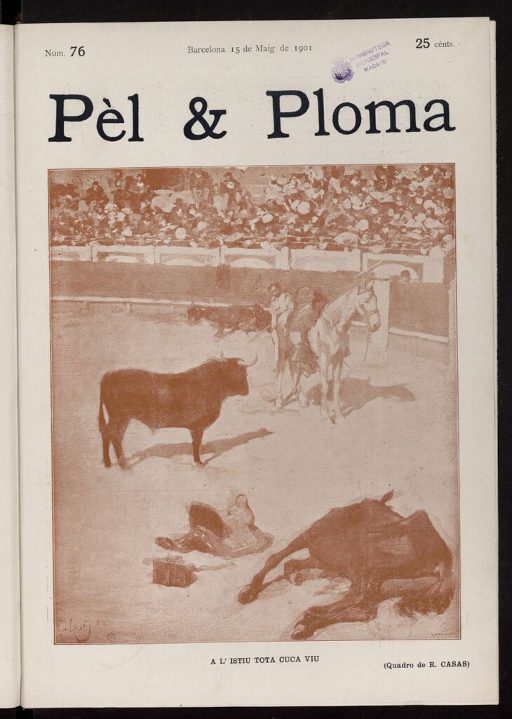 Miniatura de Pel & Ploma del 15 de mayo de 1901, nº 76