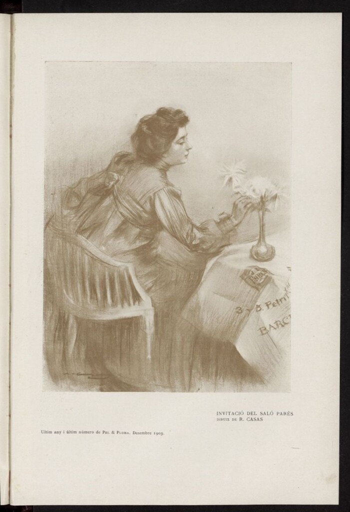 Miniatura de Pel & Ploma de diciembre de 1903, nº 100