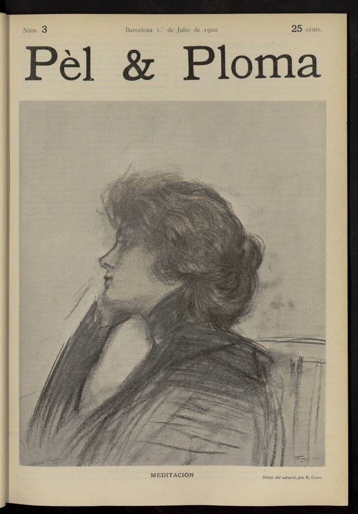 Miniatura de Pel & Ploma del 1 de julio de 1900, nº 3