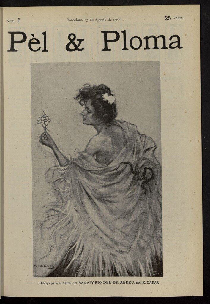 Miniatura de Pel & Ploma del 15 de agosto de 1900, nº 6