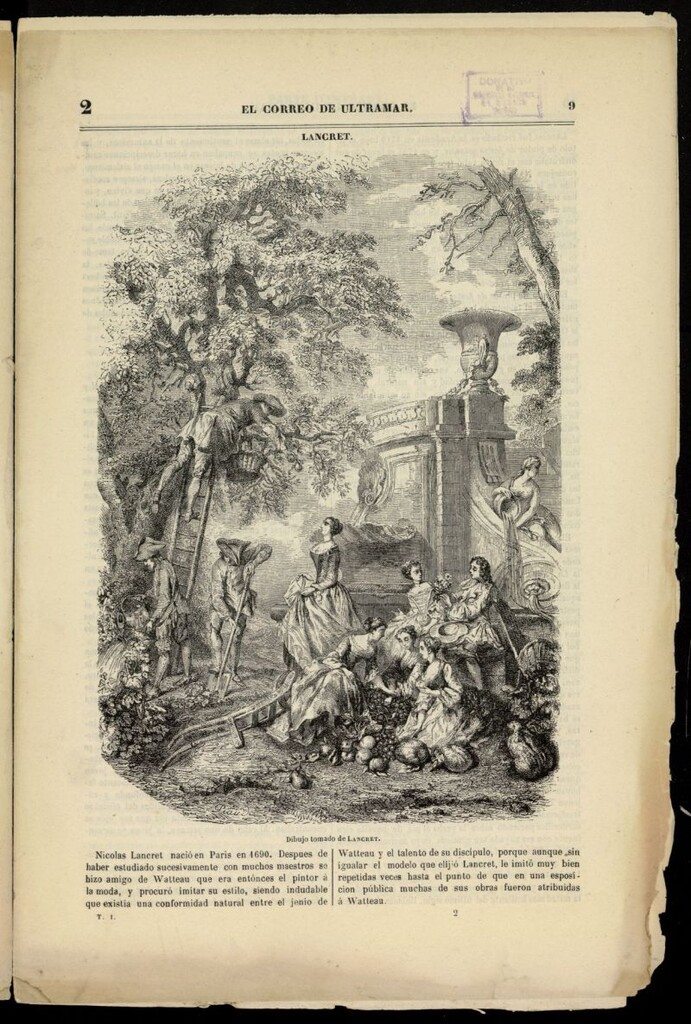 Miniatura de Museo Ilustrado: literatura, ciencias, artes, geografía, viajes, historia de 1850, nº 2