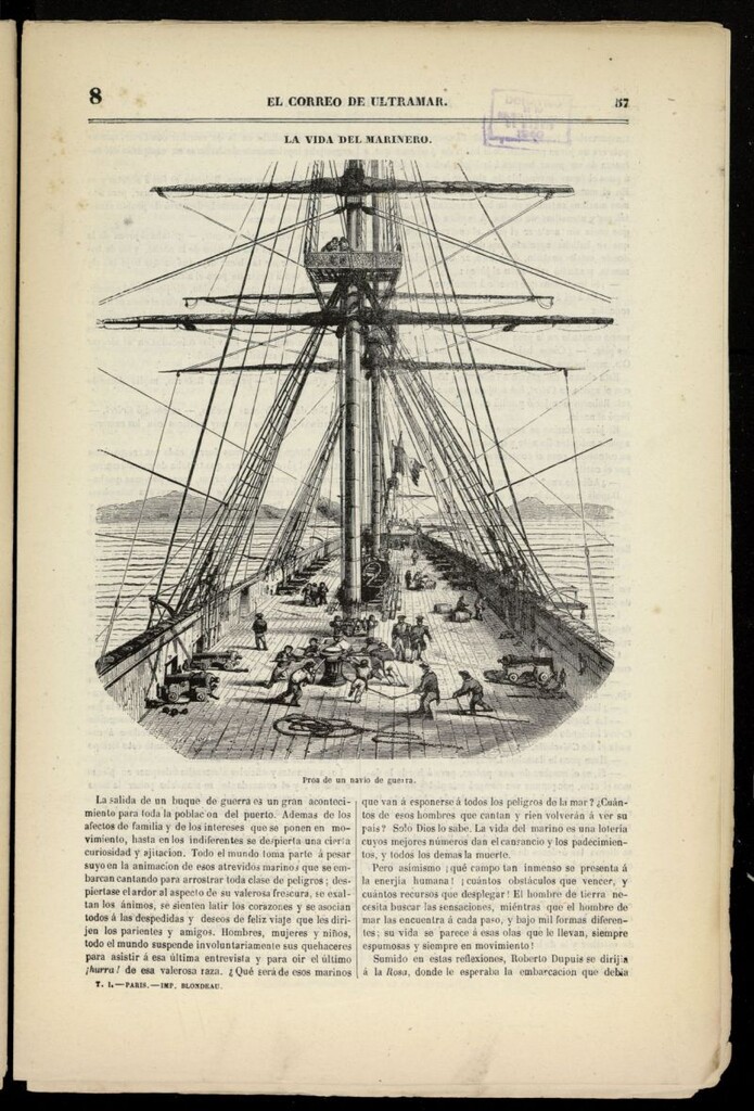Miniatura de Museo Ilustrado: literatura, ciencias, artes, geografía, viajes, historia de 1850, nº 8