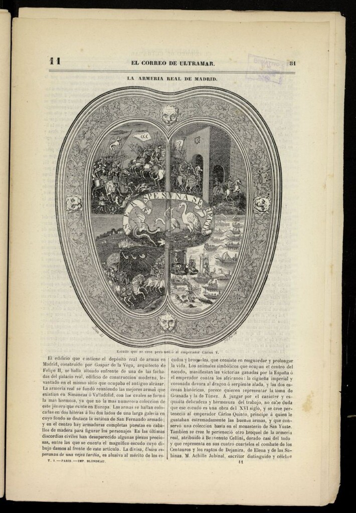 Miniatura de Museo Ilustrado: literatura, ciencias, artes, geografía, viajes, historia de 1850, nº 11