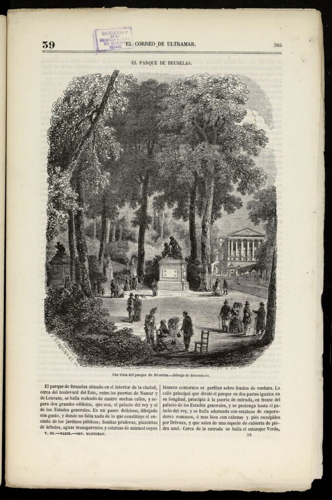 Miniatura de Museo Ilustrado: literatura, ciencias, artes, geografía, viajes, historia de [1852], nº 39