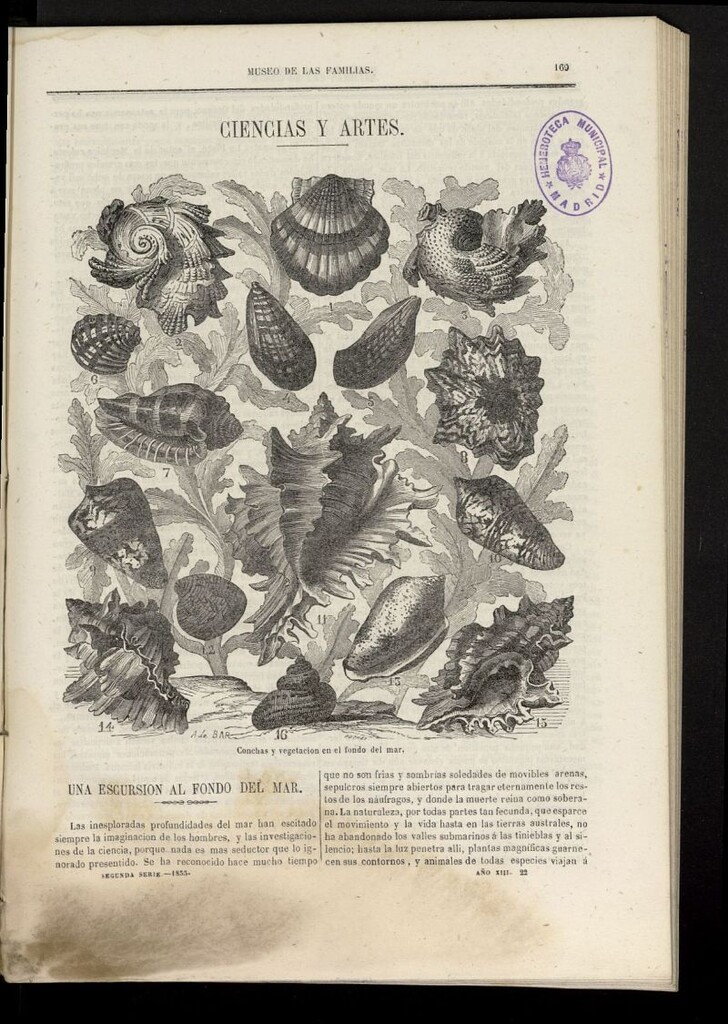 Miniatura de Museo de las familias: periódico mensual segunda serie de 1855, nº 22
