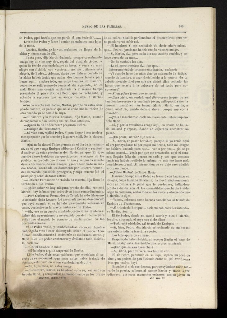 Miniatura de Museo de las familias: periódico mensual segunda serie de 1855, nº 32