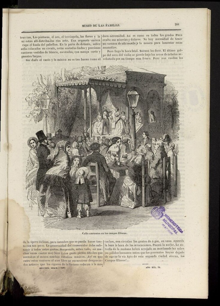 Miniatura de Museo de las familias: periódico mensual segunda serie de 1855, nº 36