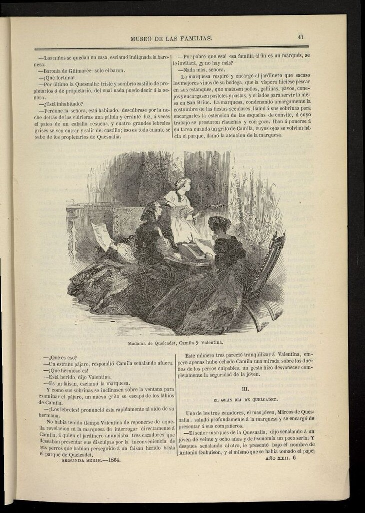 Miniatura de Museo de las familias: periódico mensual segunda serie de 1864, nº 6