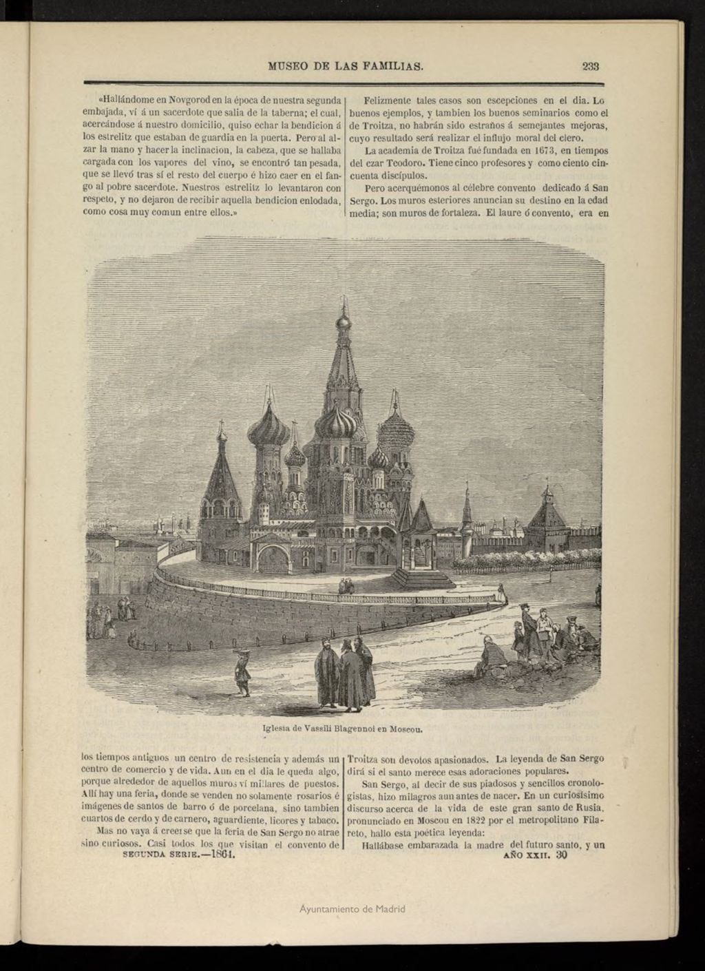 Miniatura de Museo de las familias: periódico mensual segunda serie de 1864, nº 30