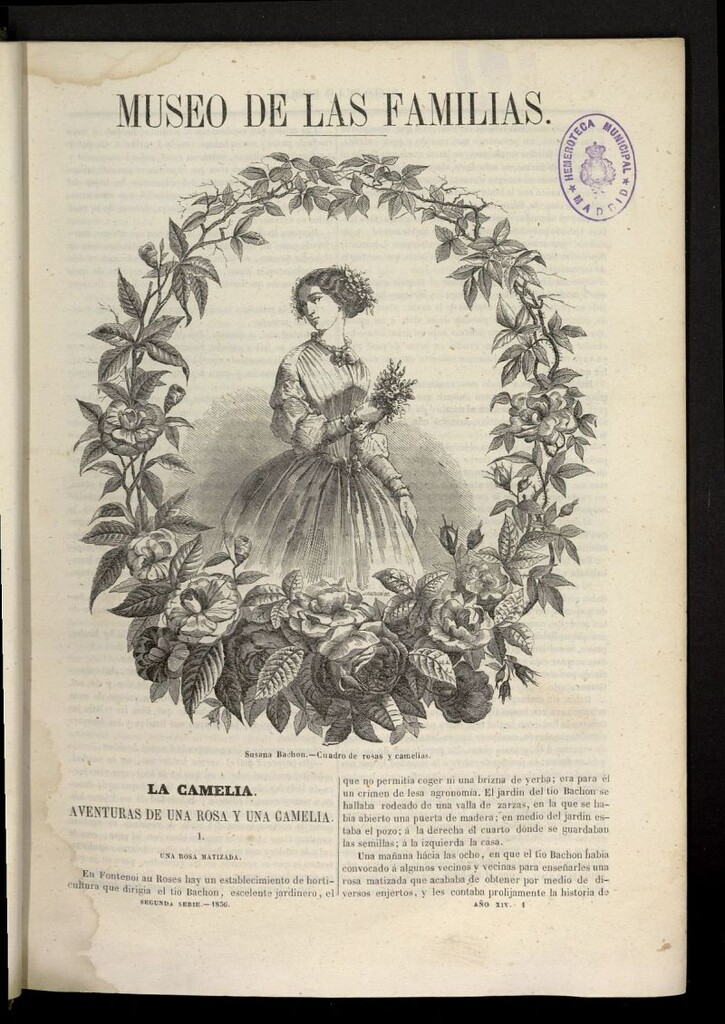 Miniatura de Museo de las familias: periódico mensual segunda serie de 1856, nº 1